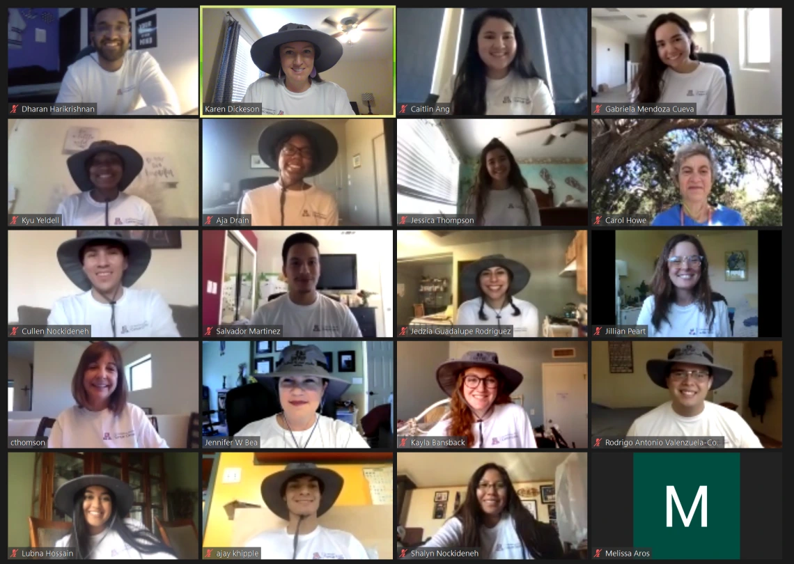 Photo of STEP-UP 2020 trainees